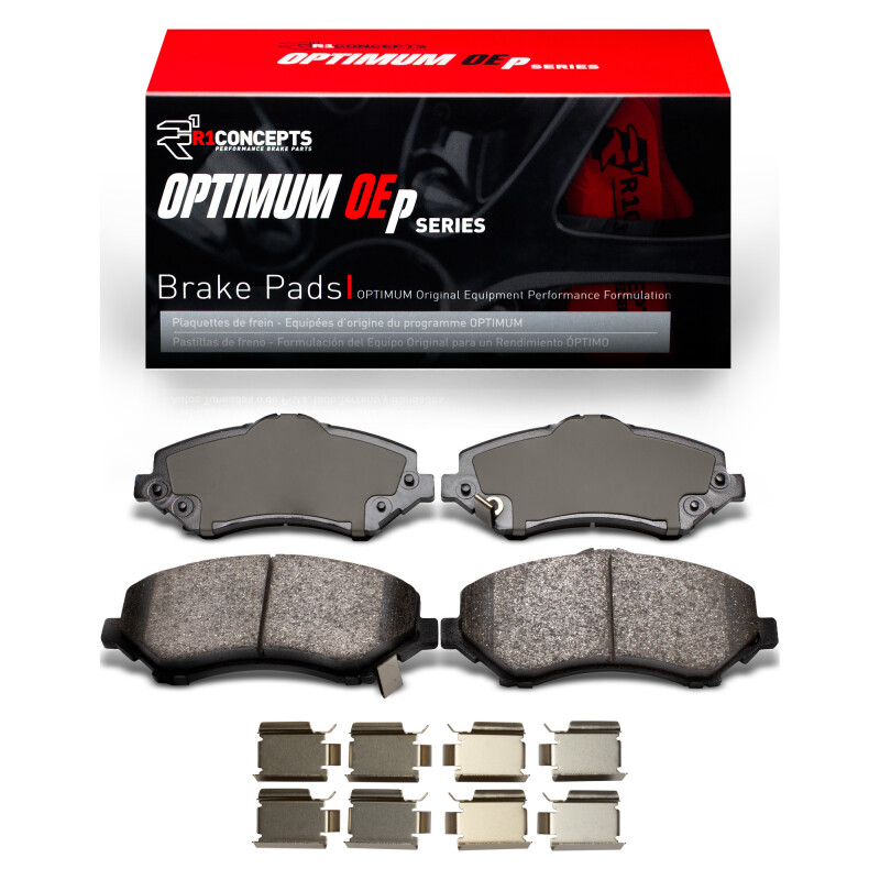 Chrysler Town & Country Brake Pads - Front - R1 Concepts - Optimum OE - `07-`18
